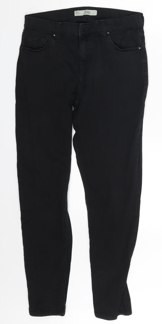 Topshop Womens Beige  Denim Skinny Jeans One Size L30 in