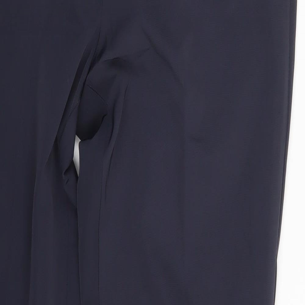 Ayhan Womens Blue   Chino Trousers Size M L25.5 in