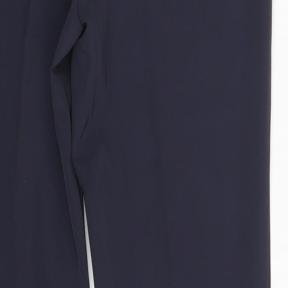 Ayhan Womens Blue   Chino Trousers Size M L25.5 in