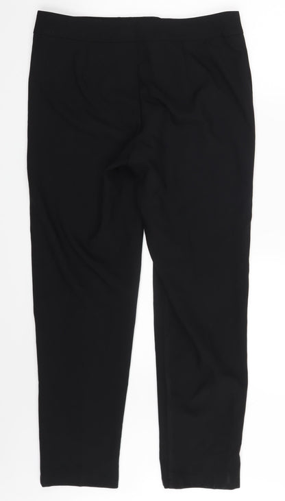 George Womens Black   Trousers  Size 12 L24 in