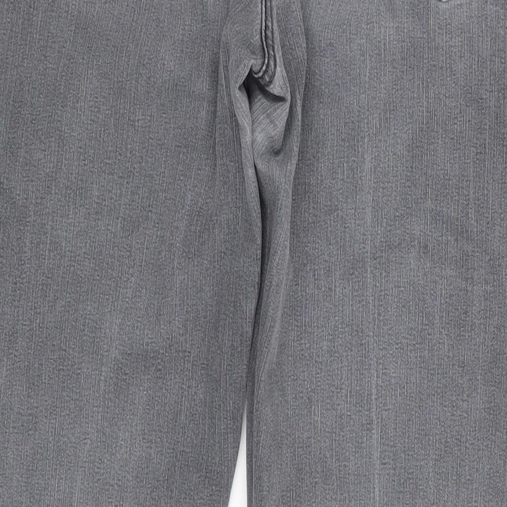 Cherokee Womens Grey  Denim Bootcut Jeans Size 8 L23 in