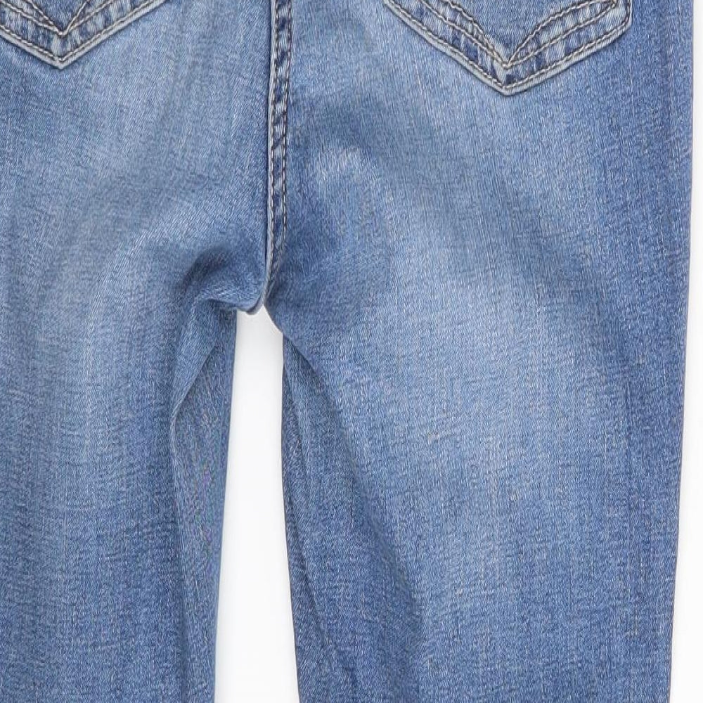 Preworn Womens Black  Denim Skinny Jeans One Size L25 in