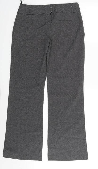 Womens UK Size 12 Atmosphere Regular Fit  Grey Trousers