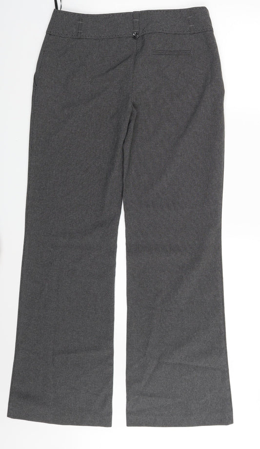 Womens UK Size 12 Atmosphere Regular Fit  Grey Trousers