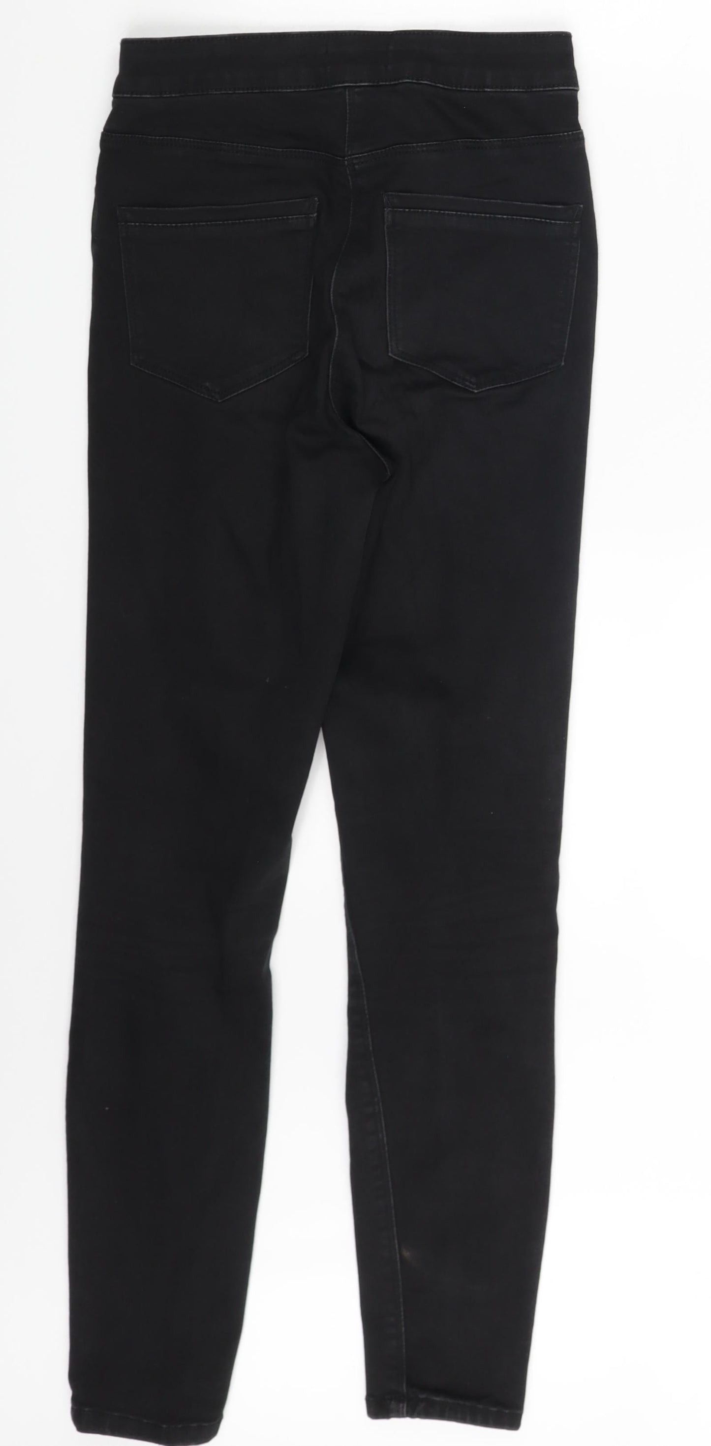 Womens UK Size 8 Papaya Slim Fit Skinny Black Jeans