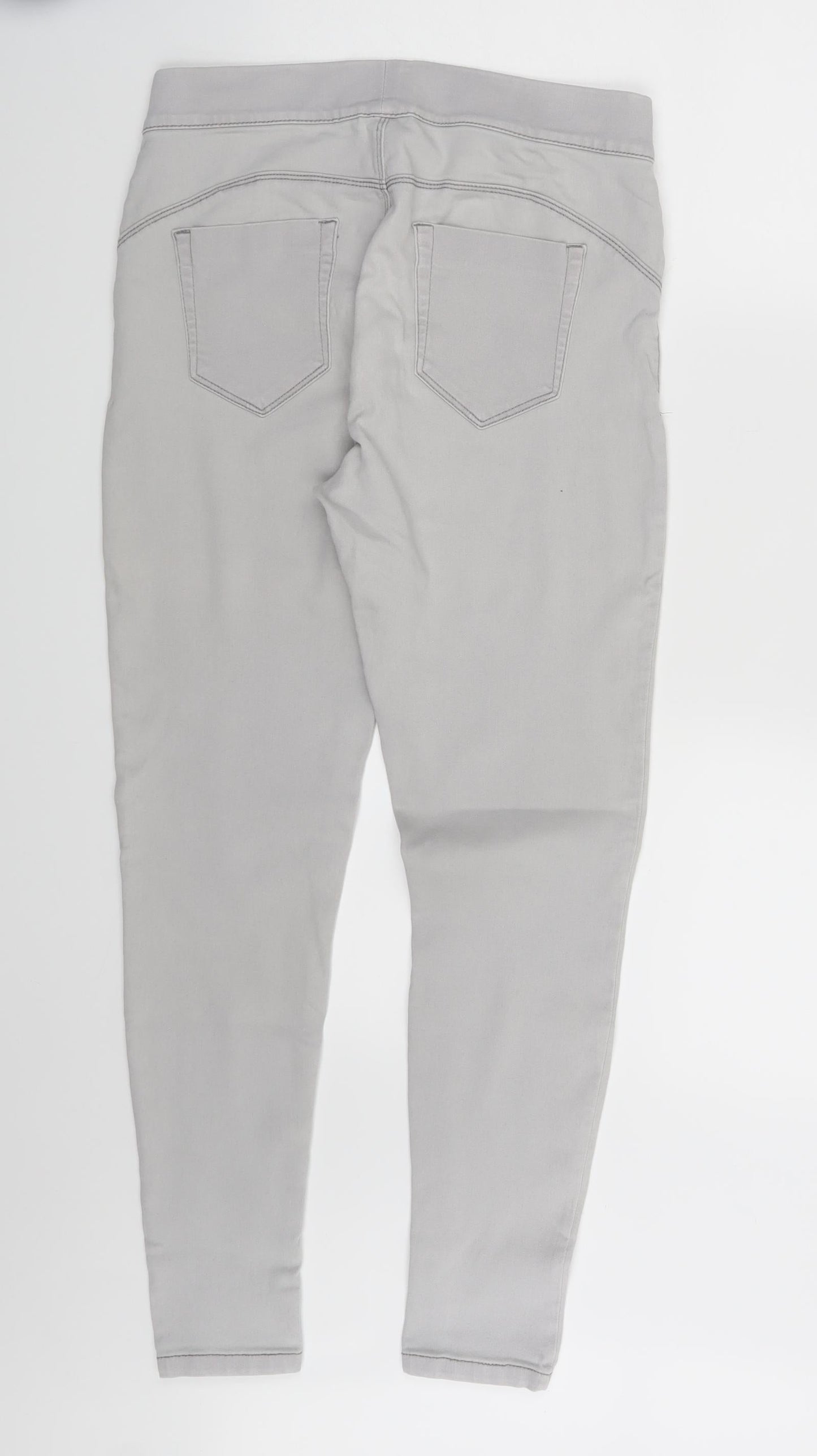 Womens UK Size One Size Preworn  Jegging Grey Leggings