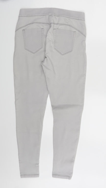 Womens UK Size One Size Preworn  Jegging Grey Leggings