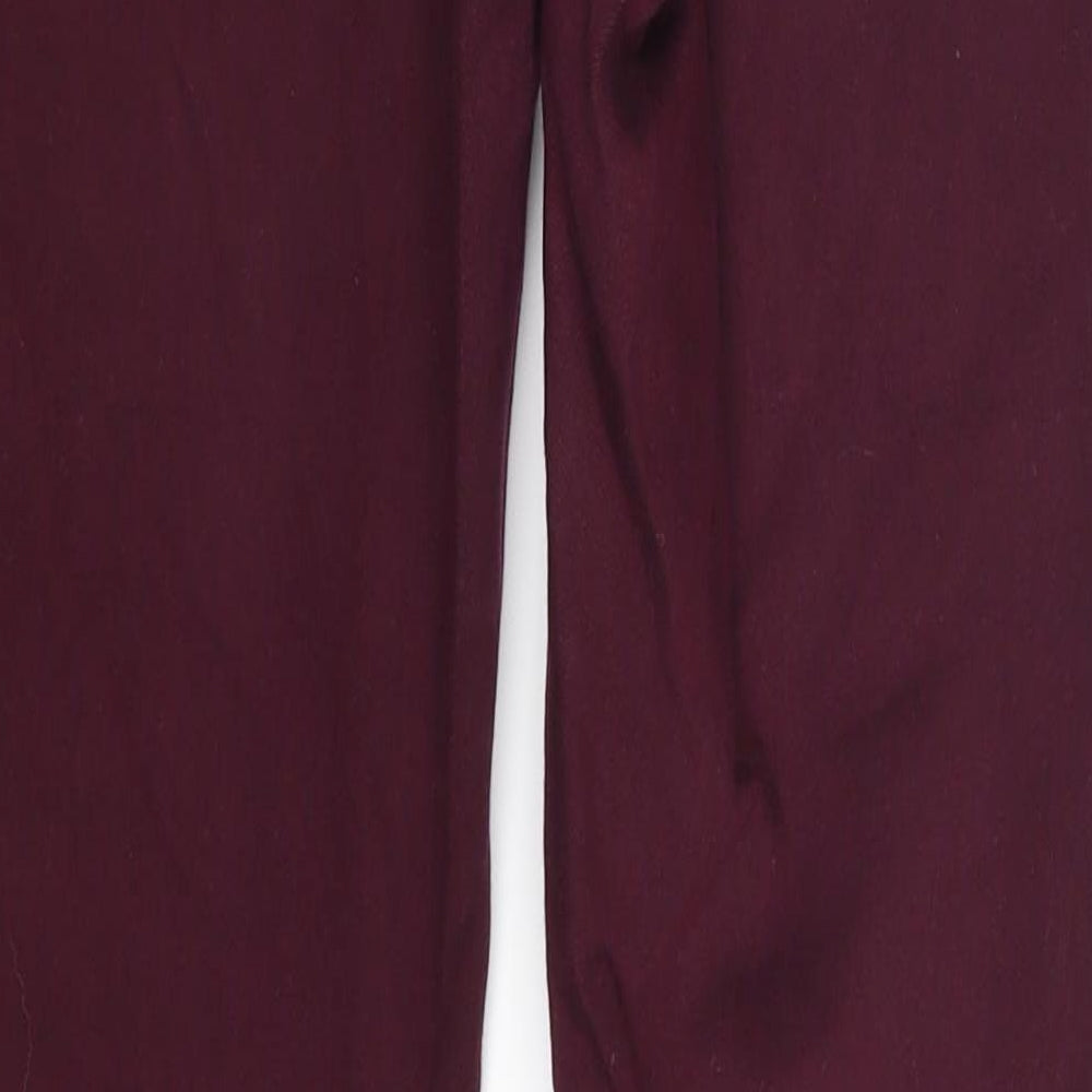 Denim Co. Womens Purple  Denim Skinny Jeans Size 8 L27 in