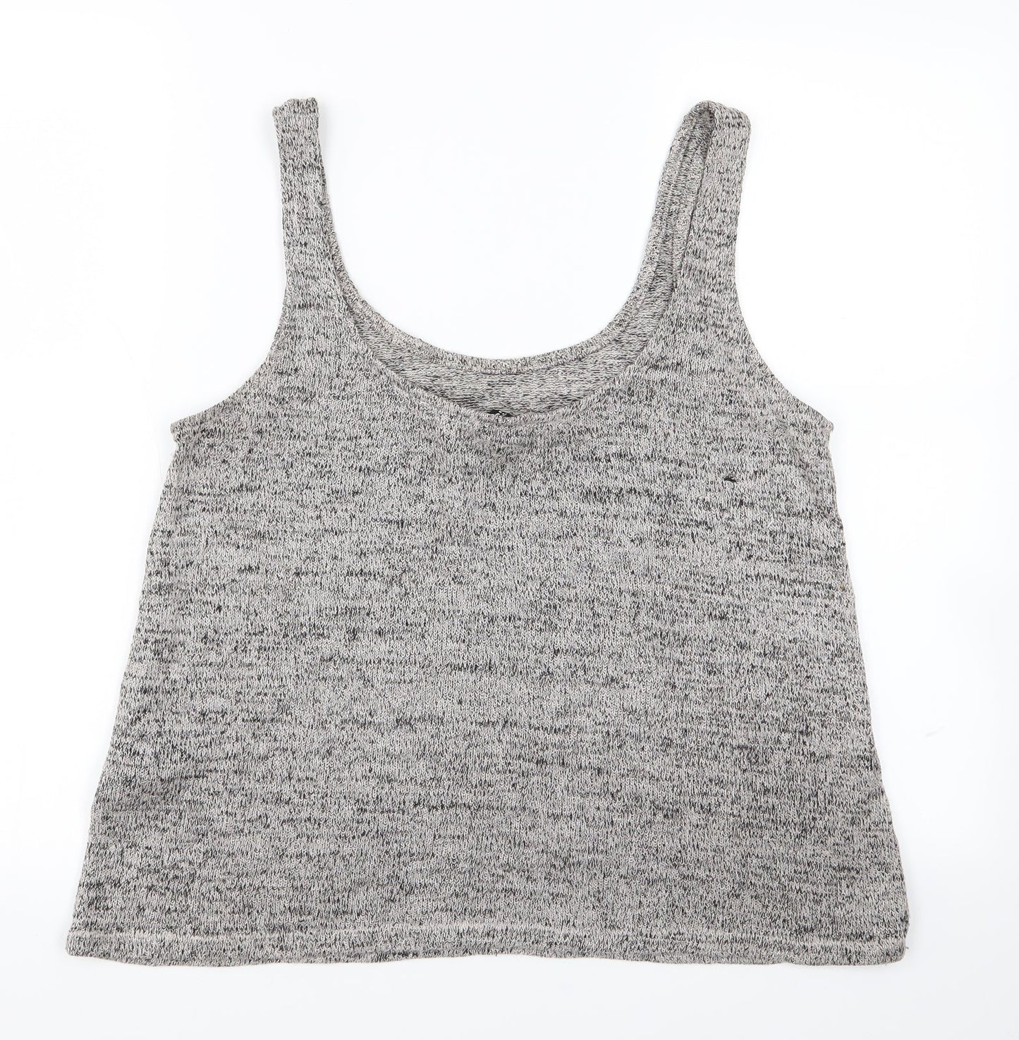 Womens UK Size M Divided Grey Basic Tank