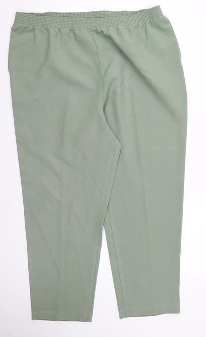 Allison Daley Womens Green   Trousers  Size 38 in L26 in