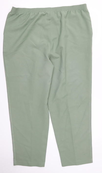 Allison Daley Womens Green   Trousers  Size 38 in L26 in
