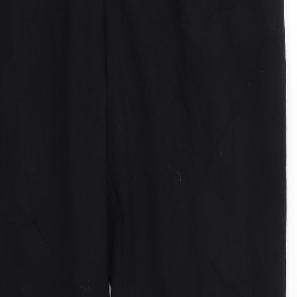 Womens UK Size 8 NEXT Regular Fit  Black Trousers