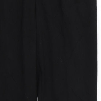 Womens UK Size 8 NEXT Regular Fit  Black Trousers