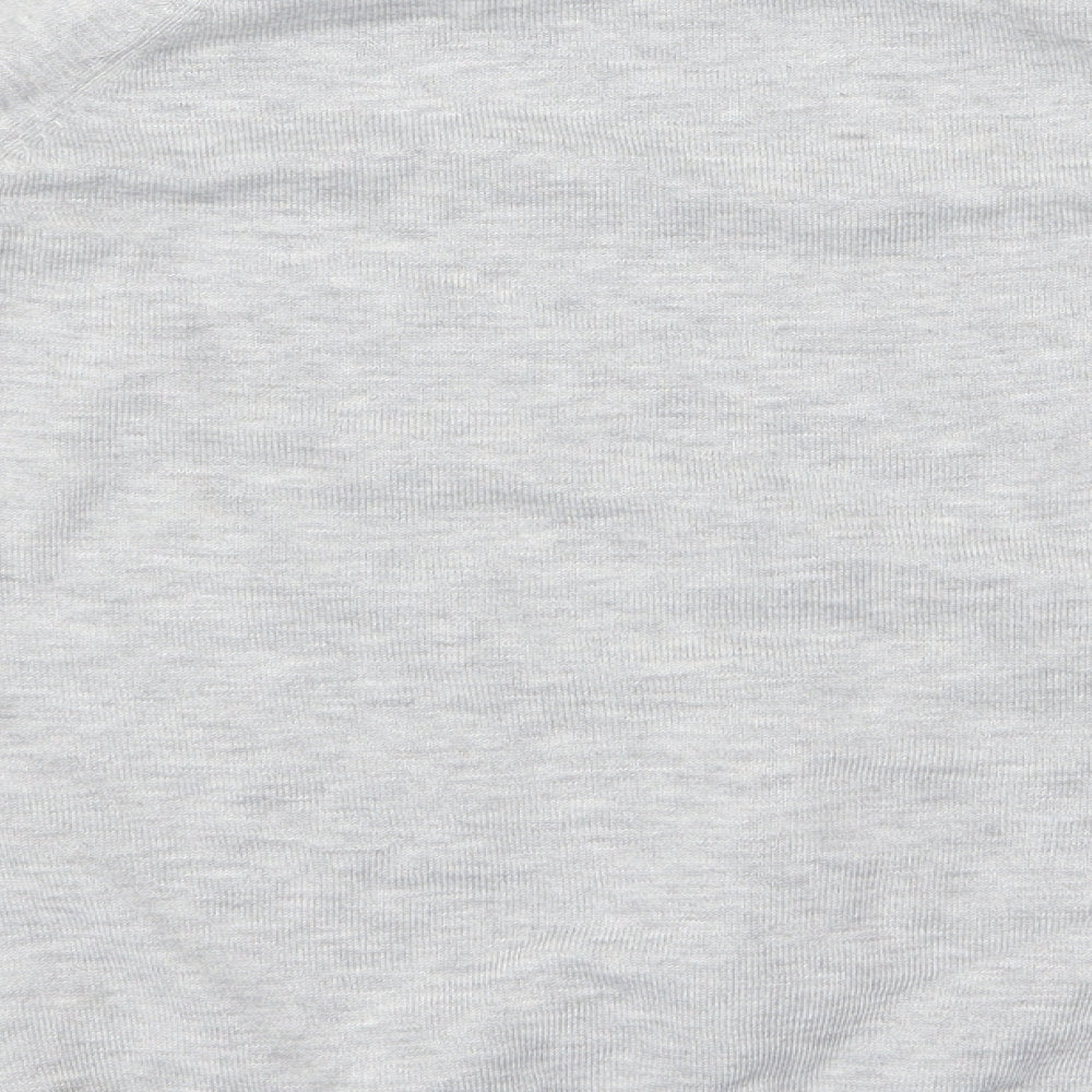 TU Womens Grey  Knit Pullover Jumper Size 12