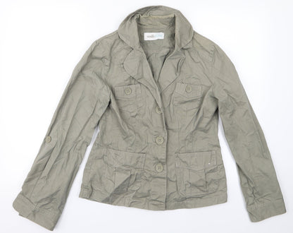 Womens UK Size 10 BHS Green Jacket