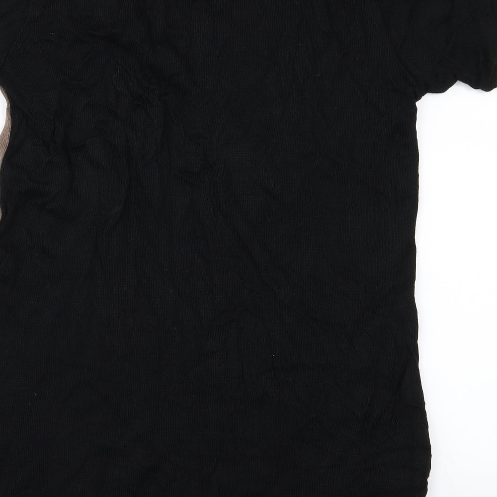 Womens UK Size 10 Afibel Black Pullover Jumper