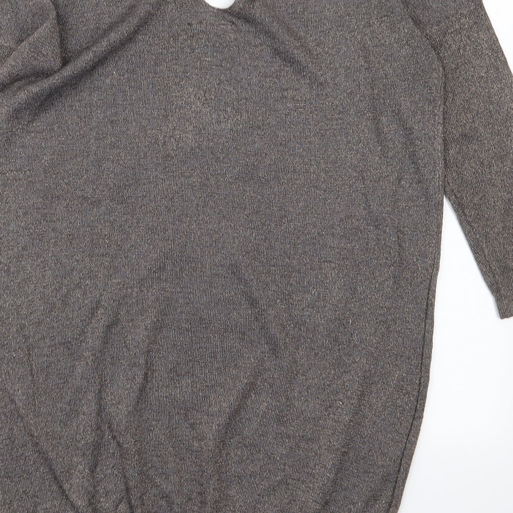 NEXT Womens Silver  Knit Bodycon  Size 8