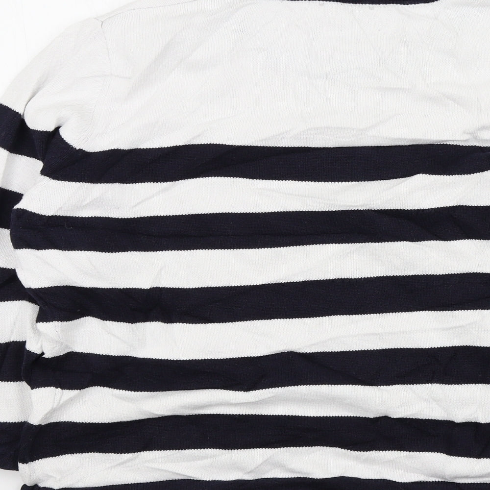 Womens UK Size L cc White Pullover Jumper