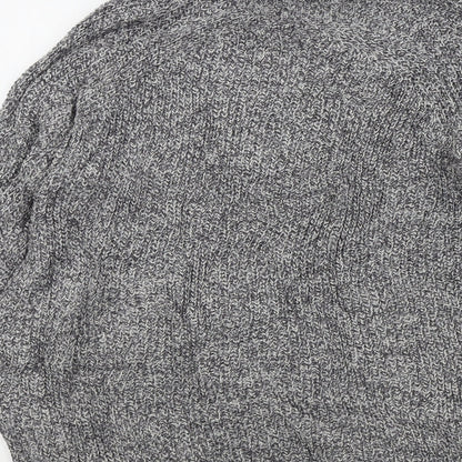 Womens UK Size 6 Topshop Grey Pullover Jumper