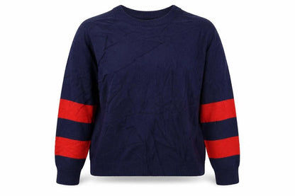 Womens UK Size L Brave Soul Blue Pullover Jumper