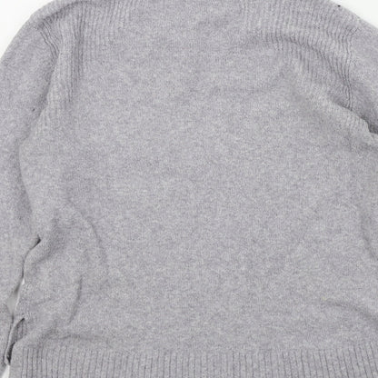 Womens UK Size M Oasis Grey Pullover Jumper