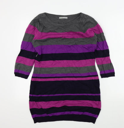 Womens UK Size 12 M&S Green Pullover Jumper