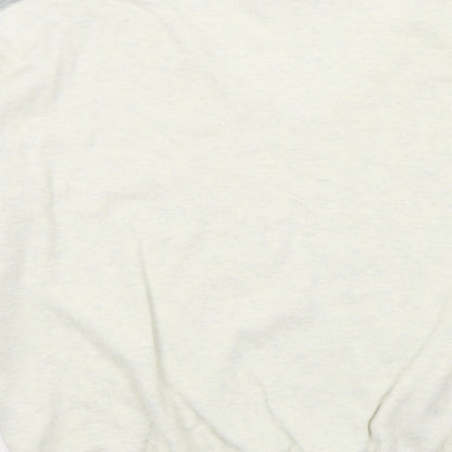 Womens UK Size XS Sandwich Beige Pullover Jumper