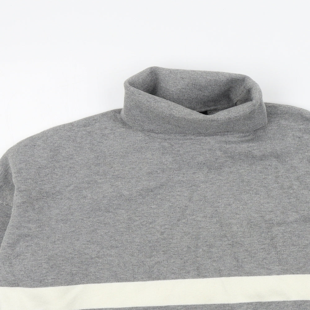 Womens UK Size M New Look Grey Pullover Jumper