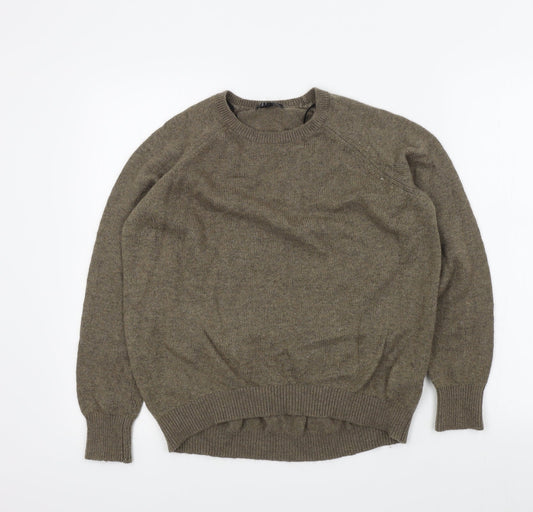 Womens UK Size M H&M Brown Pullover Jumper