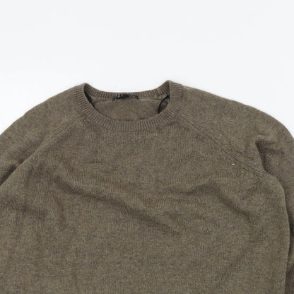 Womens UK Size M H&M Brown Pullover Jumper