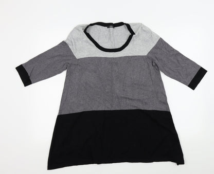 George Womens Grey   Pullover Jumper Size 16