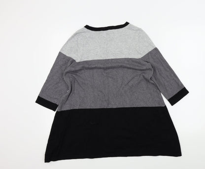 George Womens Grey   Pullover Jumper Size 16