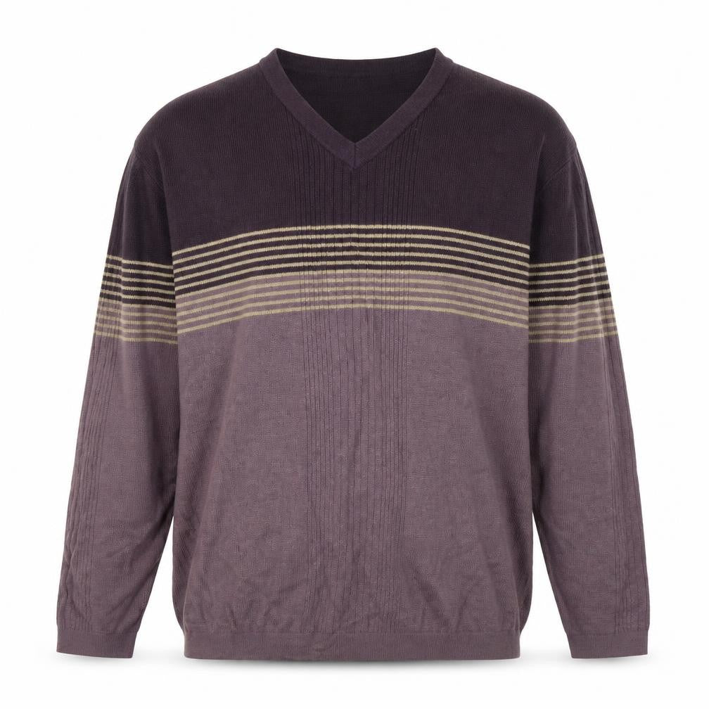 Mens UK Size M Springfield Purple Pullover Jumper