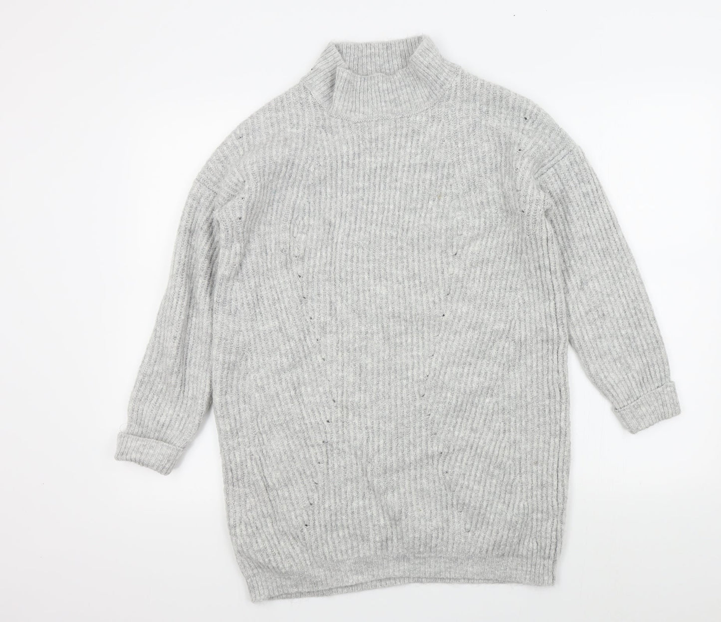 Primark Womens Grey   Pullover Jumper Size M