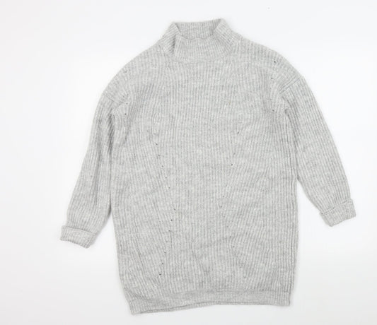 Primark Womens Grey   Pullover Jumper Size M