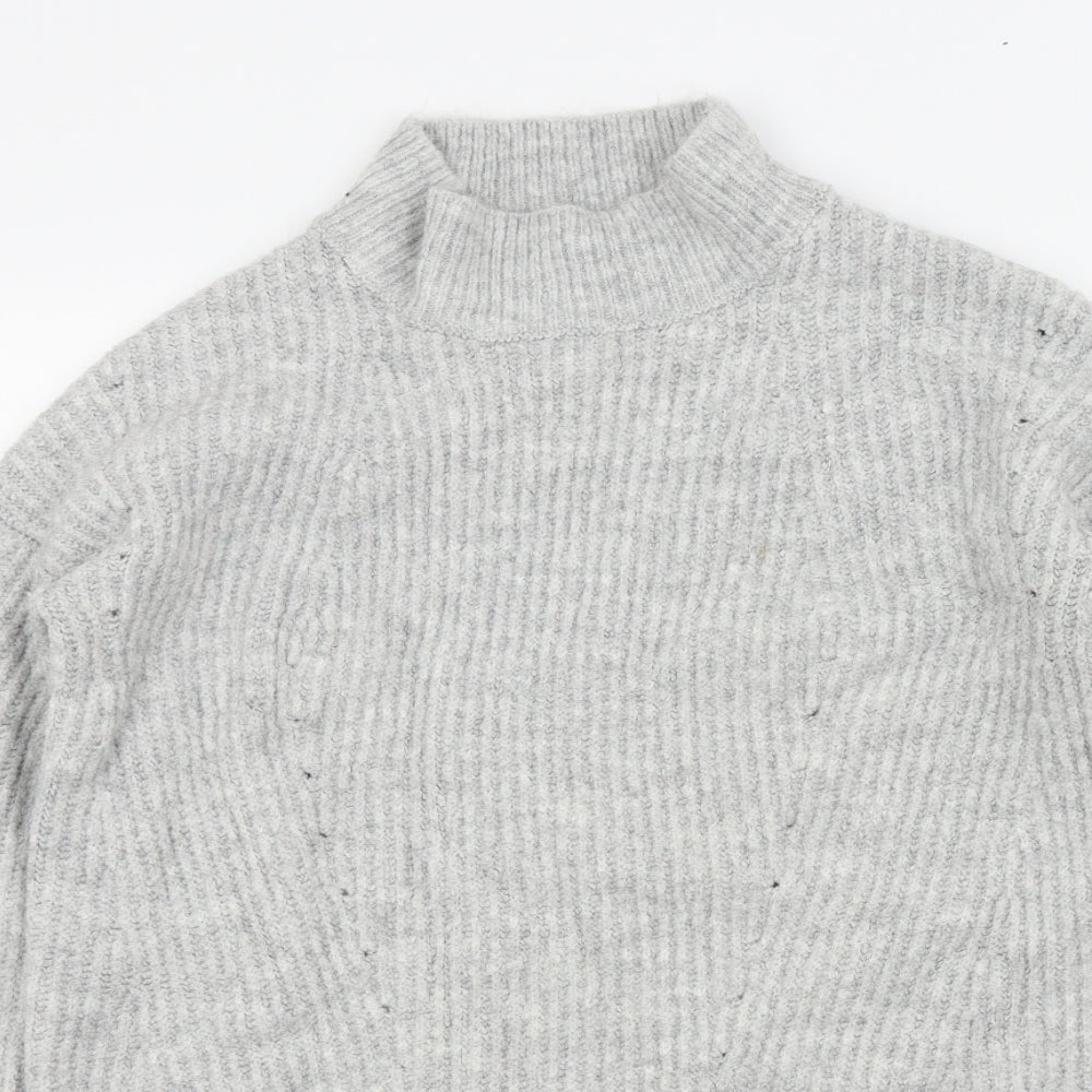 Primark Womens Grey   Pullover Jumper Size M