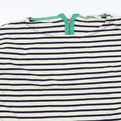 pull bear Womens Beige Striped  Pullover Jumper Size M
