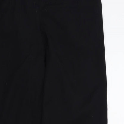 Womens UK Size 34 in Preworn Regular Fit  Black Trousers