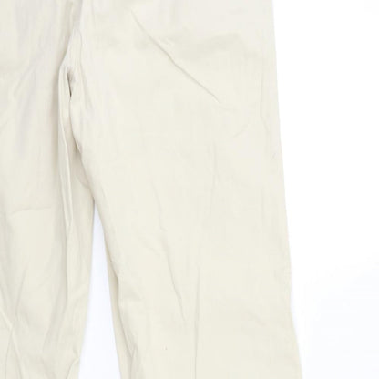ETHLE AUSTIN Womens Beige   Trousers  Size 32 in L31 in