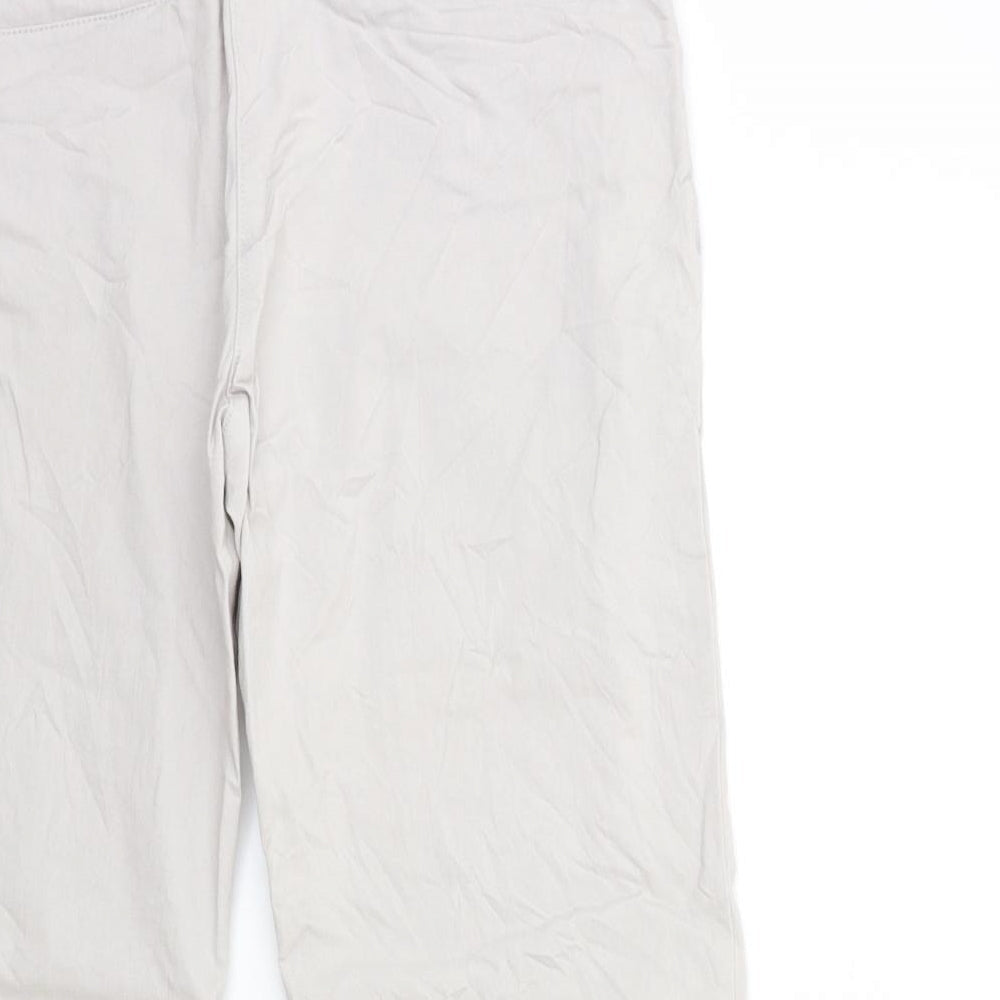 Zac & Rachel Womens Grey   Trousers  Size 8 L21 in