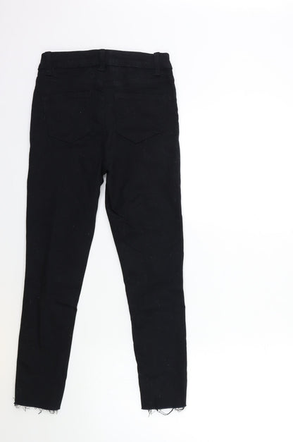 New Look Girls Black  Denim Skinny Jeans Size 12 Years