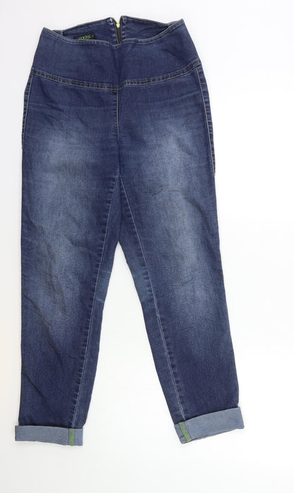 Rock Jeans Womens Blue  Denim Skinny Jeans Size L L27 in