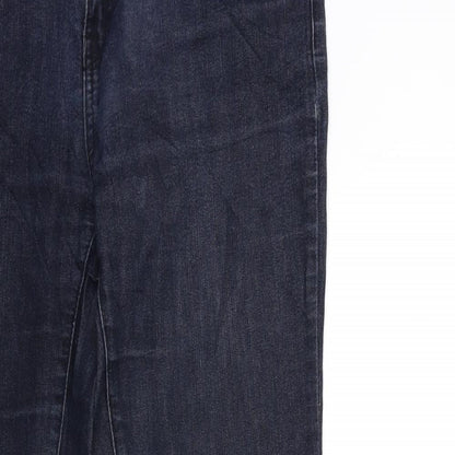 cig Womens Blue  Denim Straight Jeans Size 31 in L32 in
