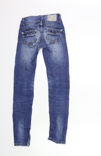 Dzire Jeans Womens Blue  Denim Skinny Jeans Size 23 in L27 in