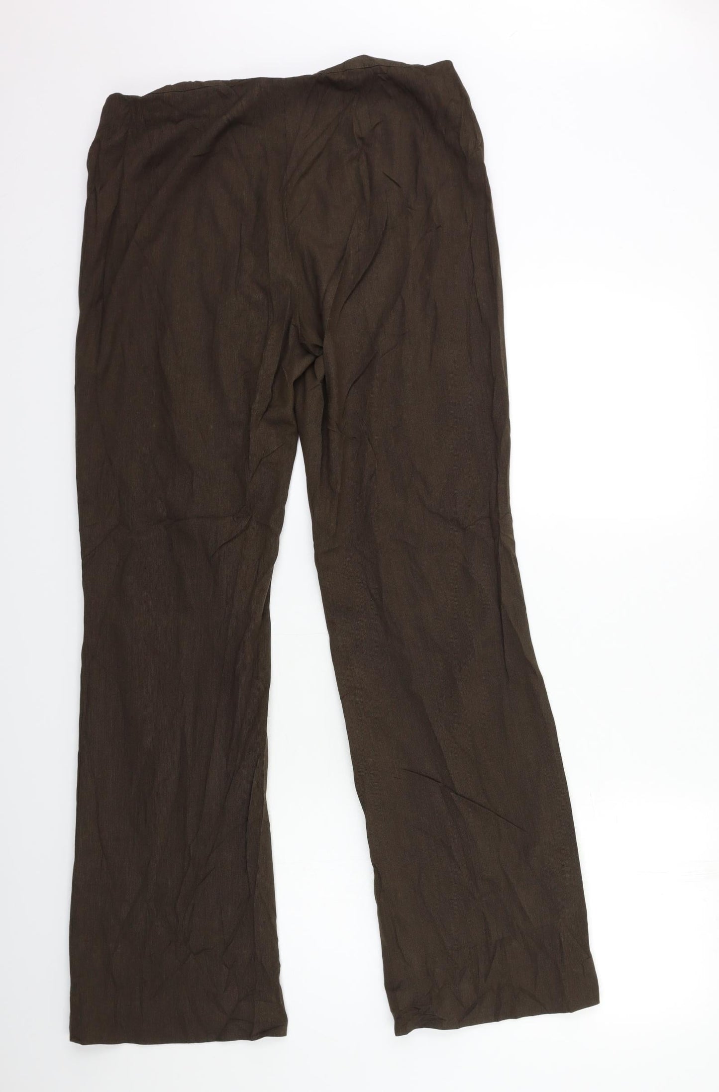 Autonomy Womens Brown   Trousers  Size 14 L31 in