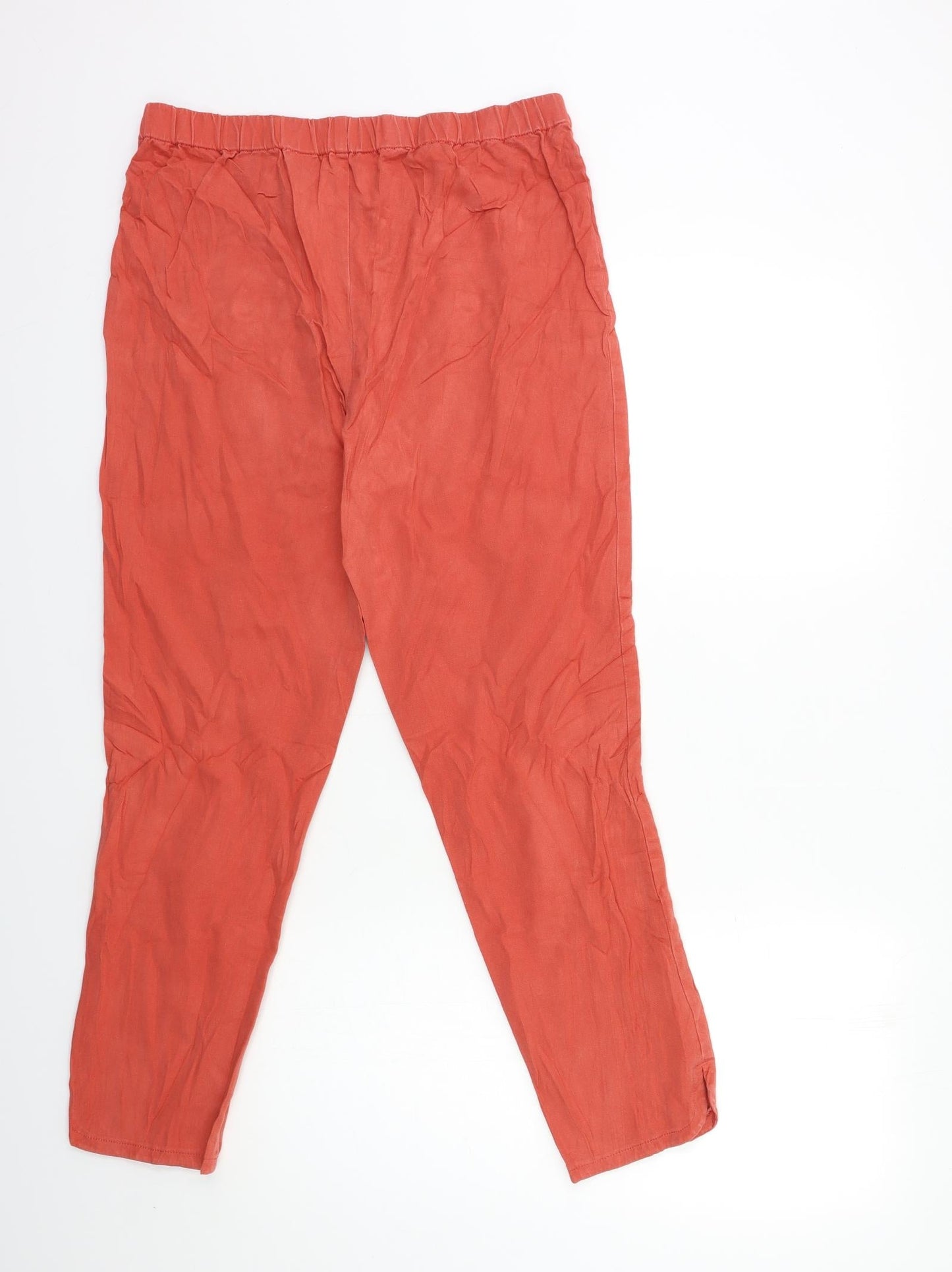 isac mizara live Womens Red  Denim Skinny Jeans Size 16 L26 in