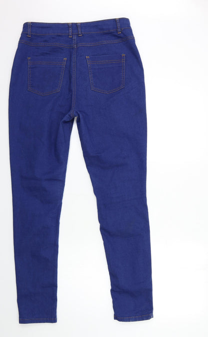 MISSO Womens Blue  Denim Skinny Jeans Size 32 in L30 in