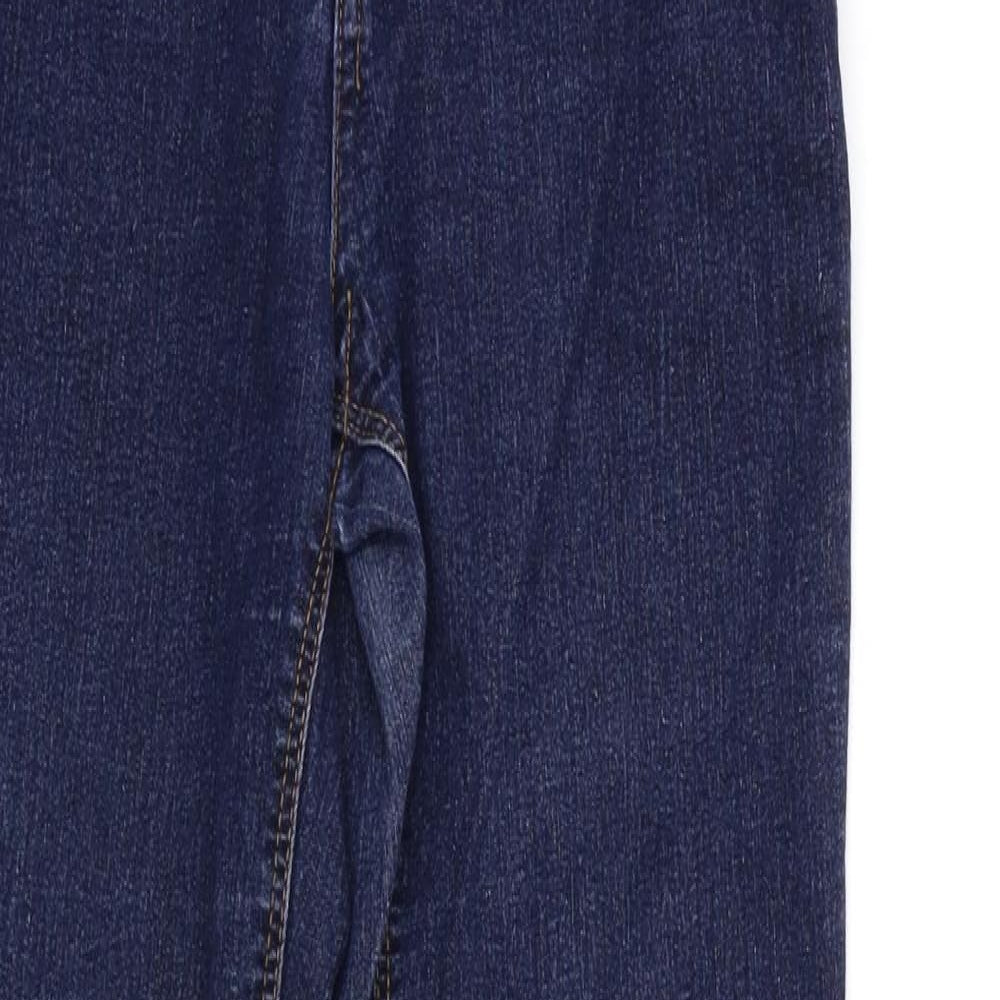 New Look Womens Blue  Denim Skinny Jeans Size 10 L28 in