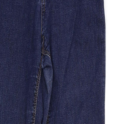 New Look Womens Blue  Denim Skinny Jeans Size 10 L28 in