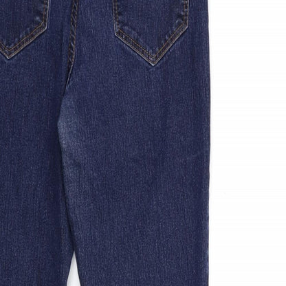 New Look Womens Blue  Denim Skinny Jeans Size 10 L28 in